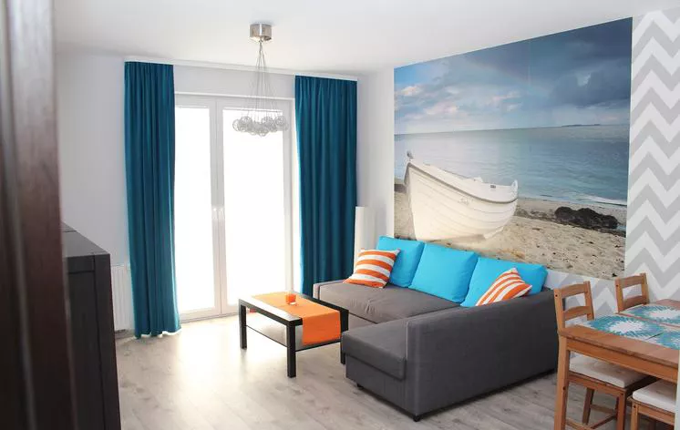 Apartament 5-osobowy Turkusowa Przystań