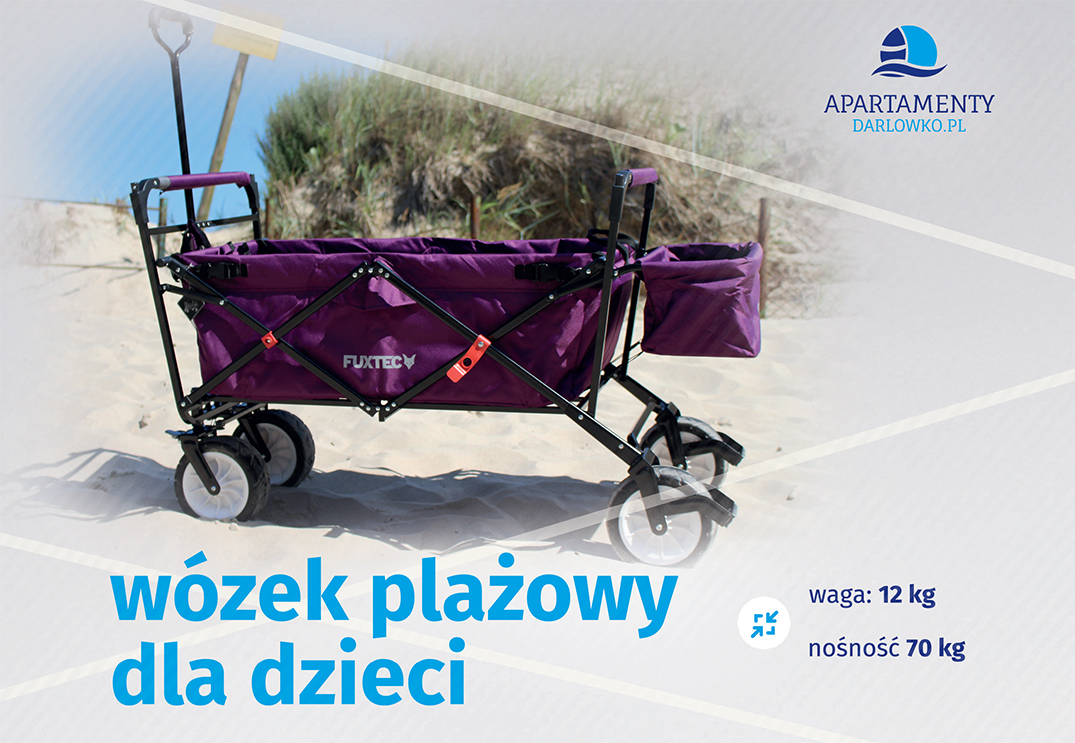 Wózek plażowy