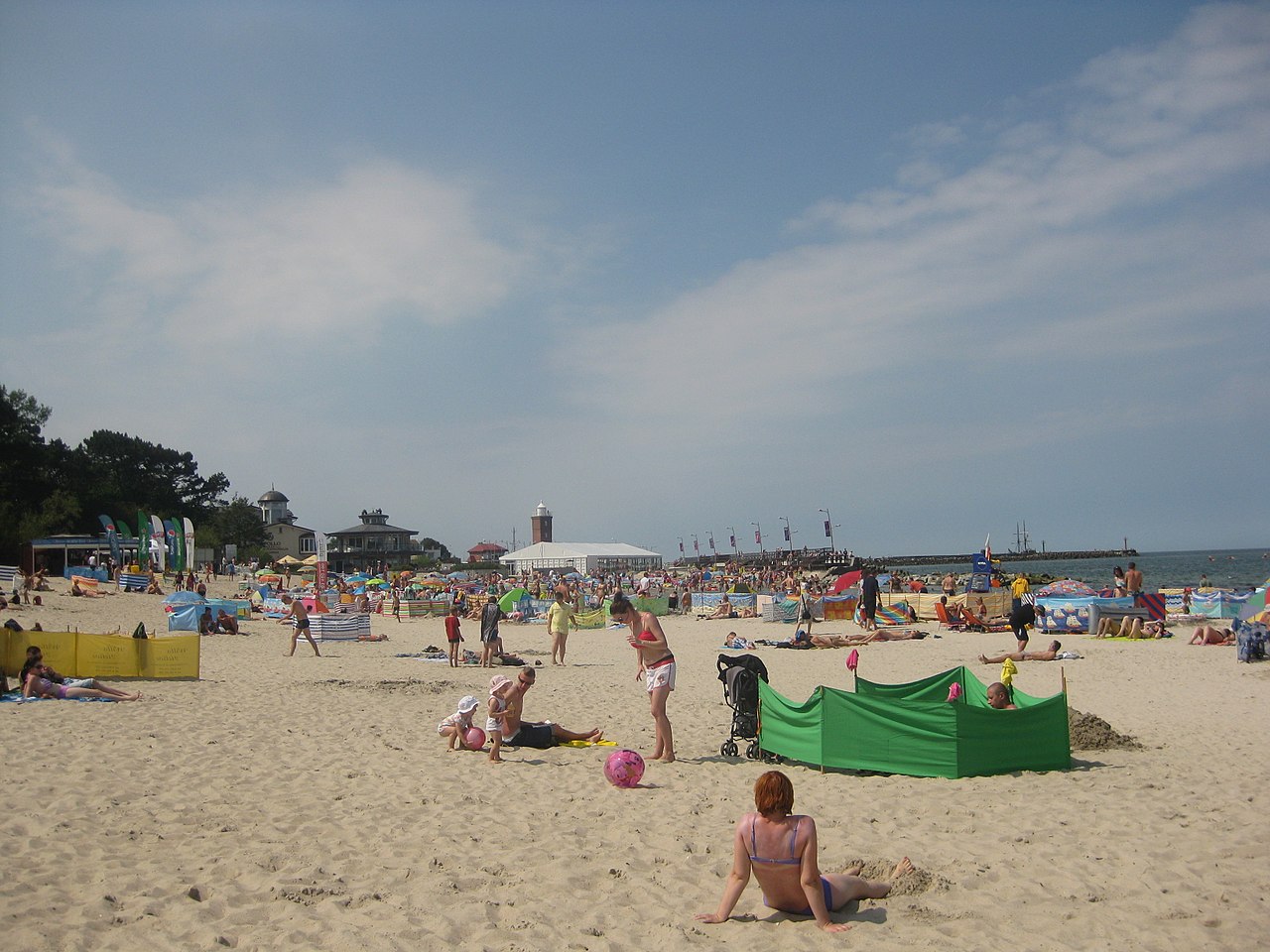 Plaża w Darłówku